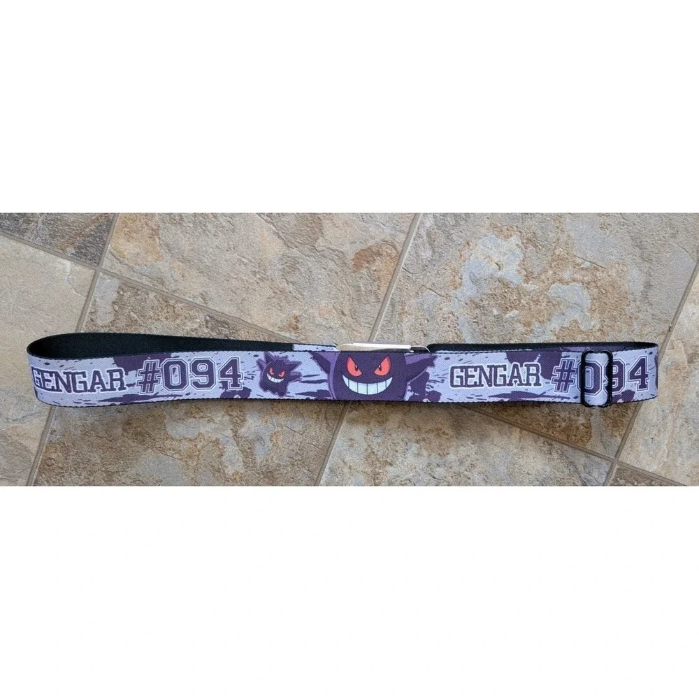 Buckle-Down Pokémon Gengar Seatbelt Belt Purple Splatter 2012/14 - Buckle Wear